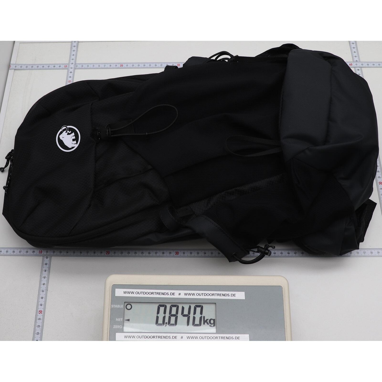 Zaino trekking Mammut Ducan 22 donna 22L nero, schiena corta ventilata 5/6