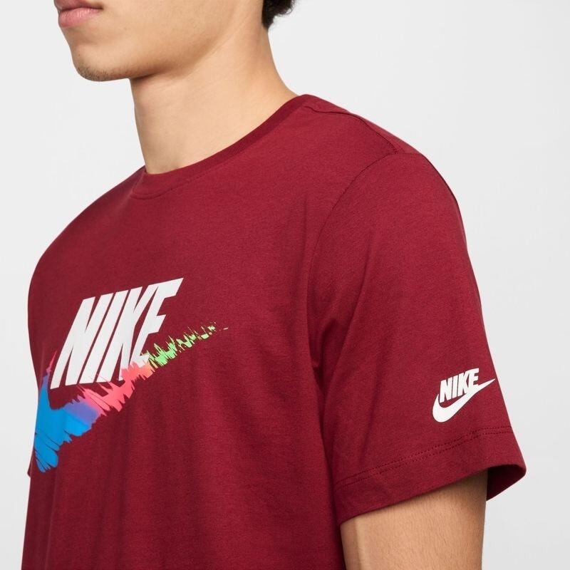 T-shirt uomo nike sportswear - bordeaux 4/5
