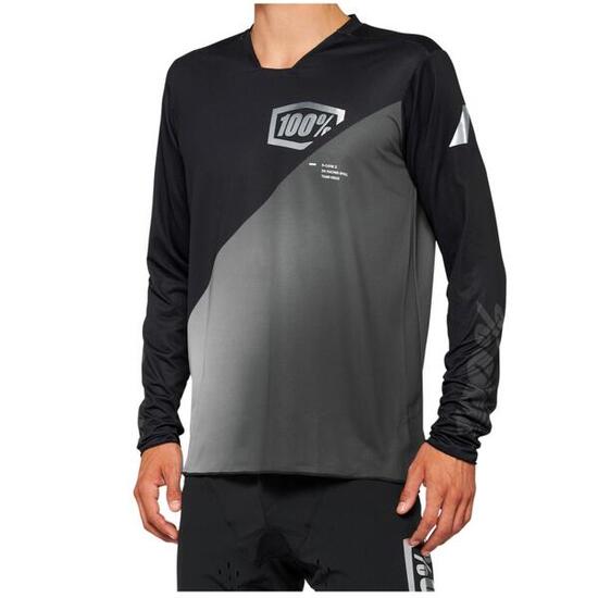 Maglia a maniche lunghe 100% r-core-x