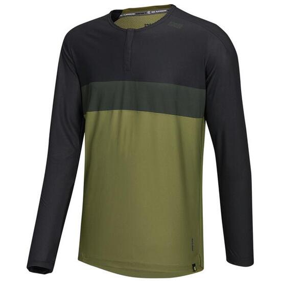 iXS Herren Jersey Langarm Flow XTG Henley