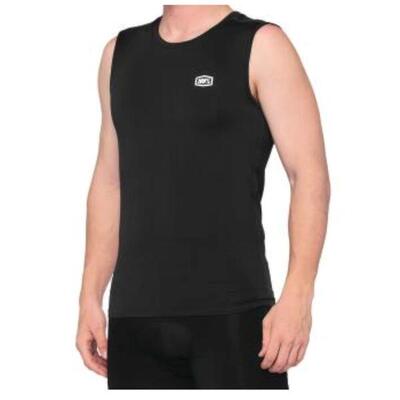 Maglia senza maniche Basecamp Base Layer - nero
