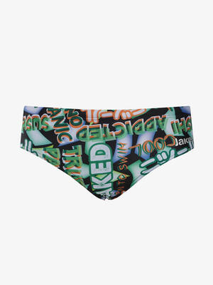 Jaked boy's manga zwemslip zwart uk 28 / eu 38