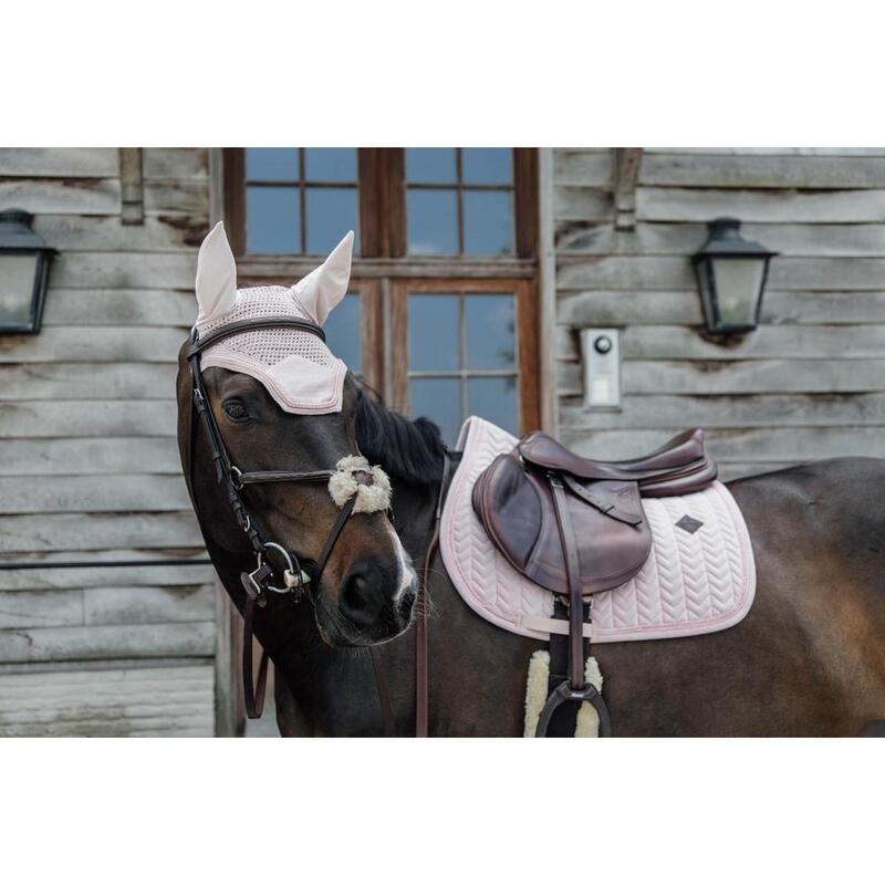 Kentucky Oornetje Wellington Velvet Pearls Blauw -