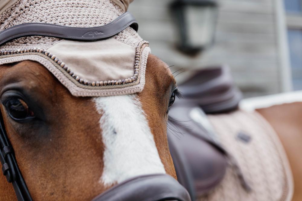 Fliegenhaube Kentucky Wellington Velvet Pearls 3/5