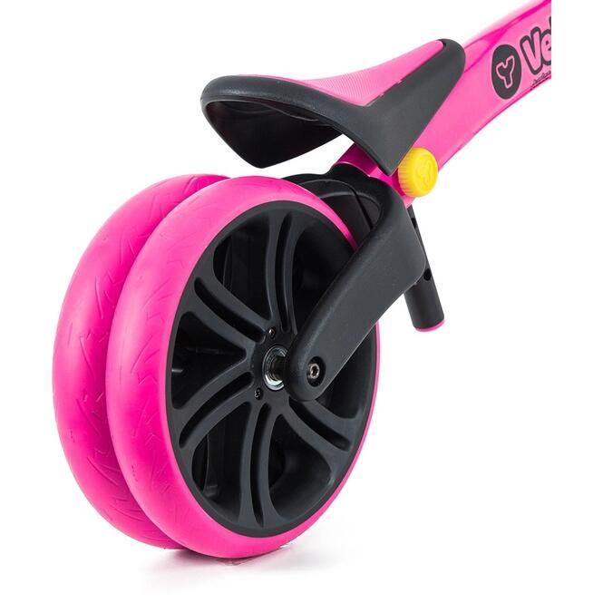 Bicicletta equilibrio, bambino/bambina, Yvelo Junior, rosa 3/4