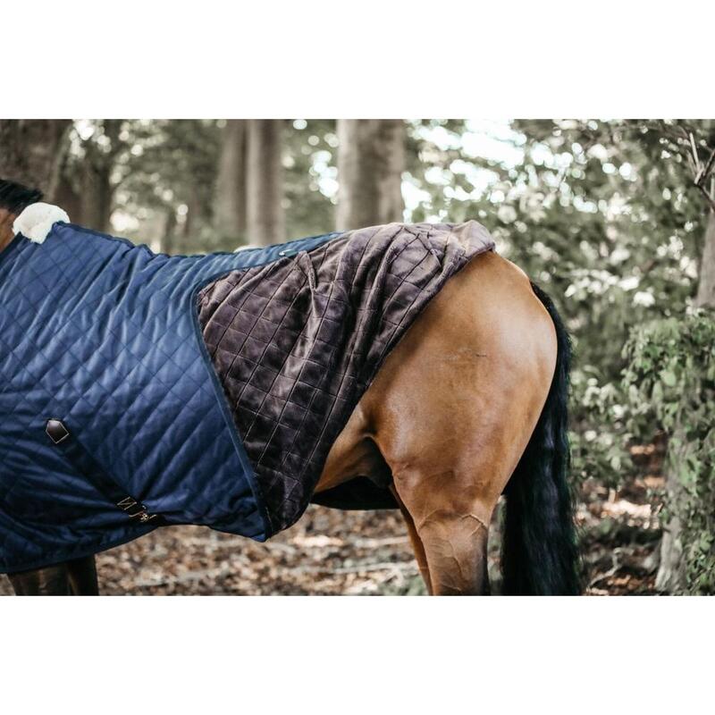 Couverture d’écurie - 600D - 155 cm / 6'9 - Laine vegan - Navy