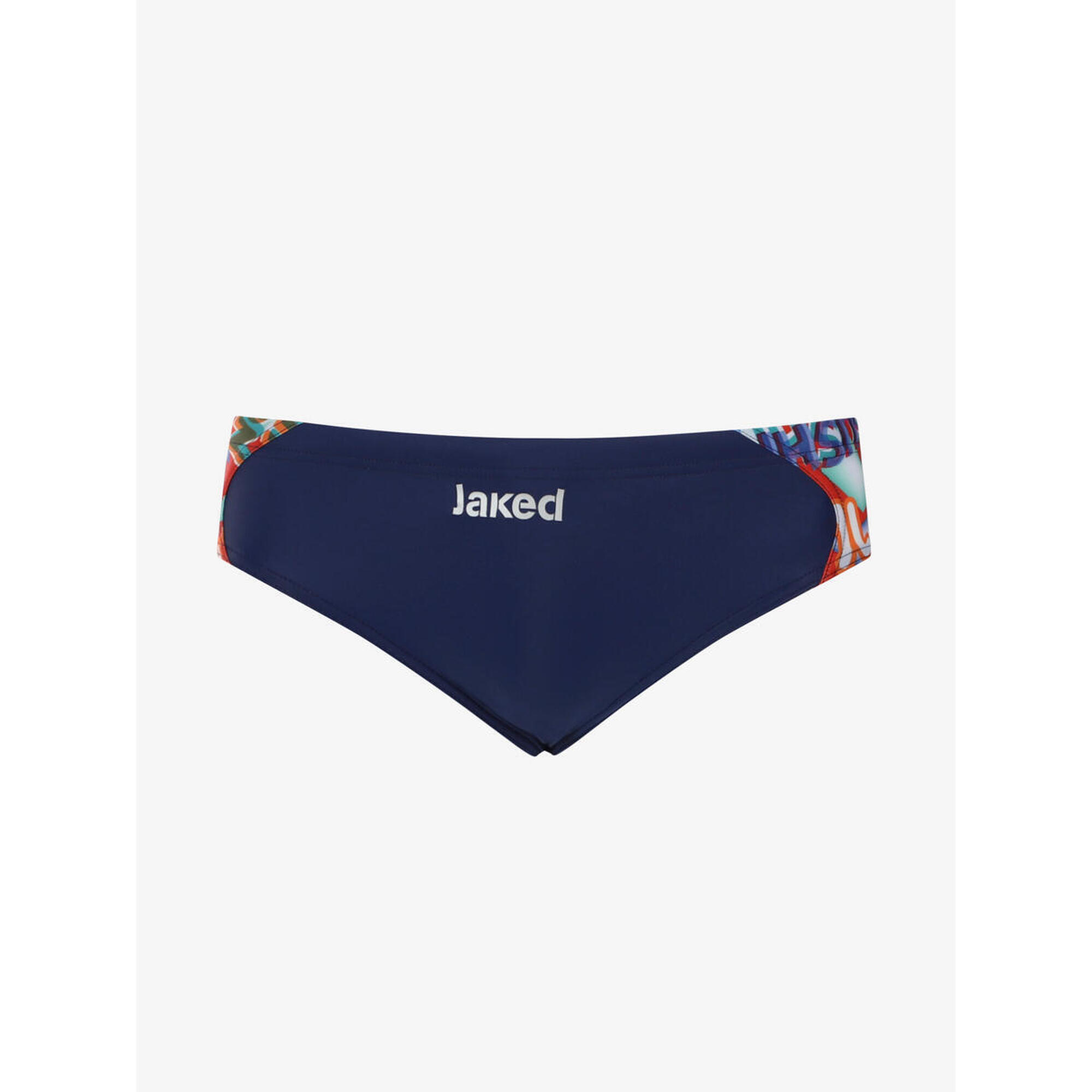 Jaked - Maillot De Bain Synthétique Rouge Pour Homme - Slip De Bain - Rouge - 2 - Decathlon