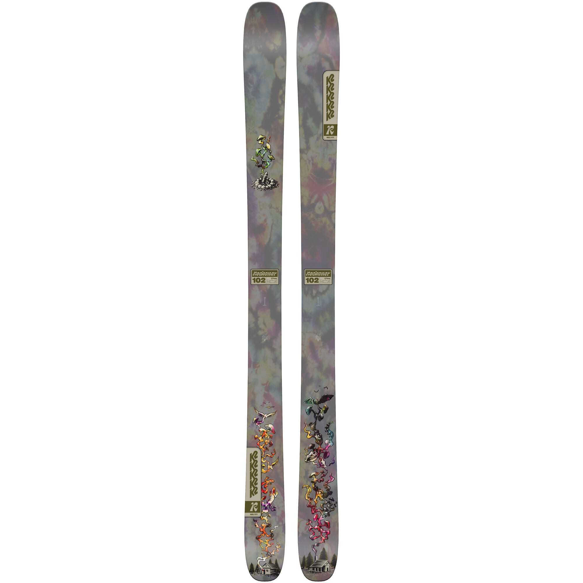 Narty męskie K2 RECKONER 102