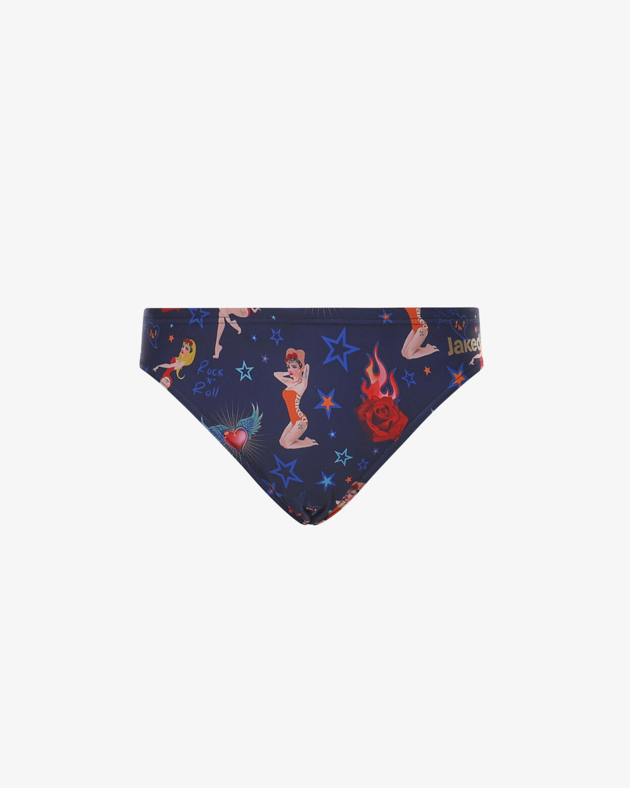 Maillot sintético azul para hombre 4/4