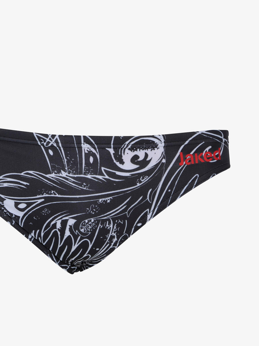 Traje de baño sintético negro para hombre 2/4