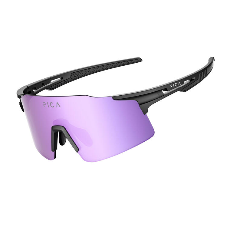 Okulary przeciwsłoneczne na rower TREZADO PICA ORRU purpurowe