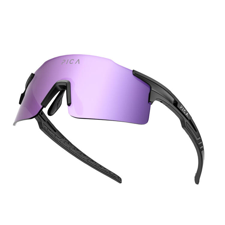 Okulary przeciwsłoneczne na rower TREZADO PICA ORRU purpurowe