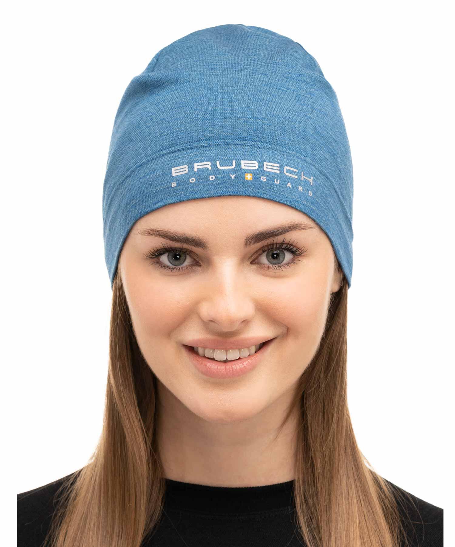 Czapka wełniana dwuwarstwowa unisex Brubeck EXTREME WOOL 2/4