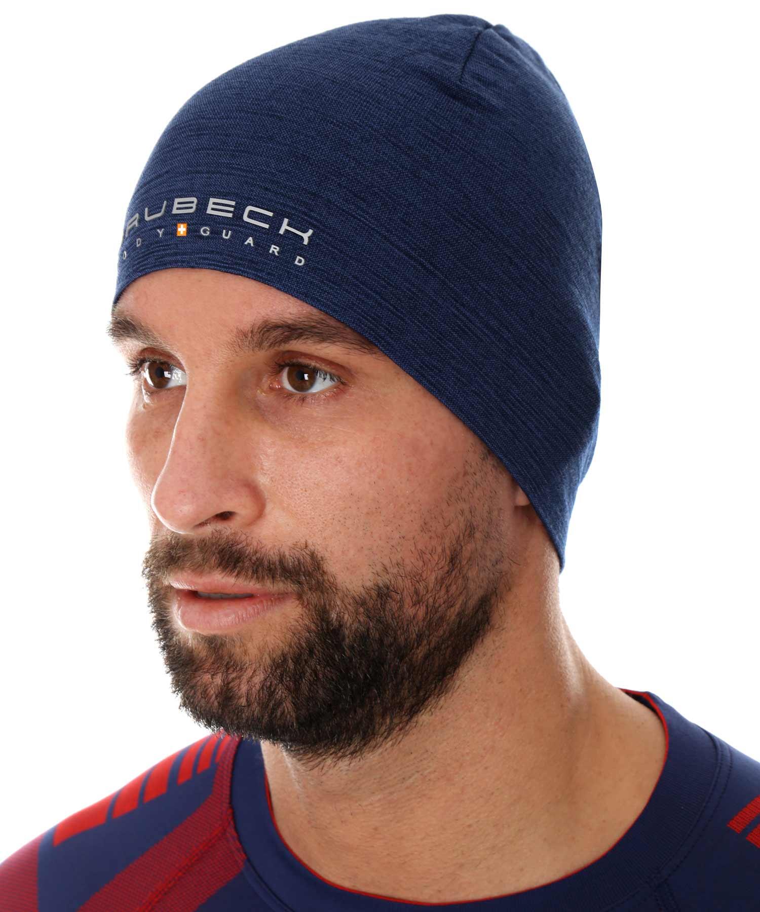 Czapka wełniana dwuwarstwowa unisex Brubeck EXTREME WOOL 3/4