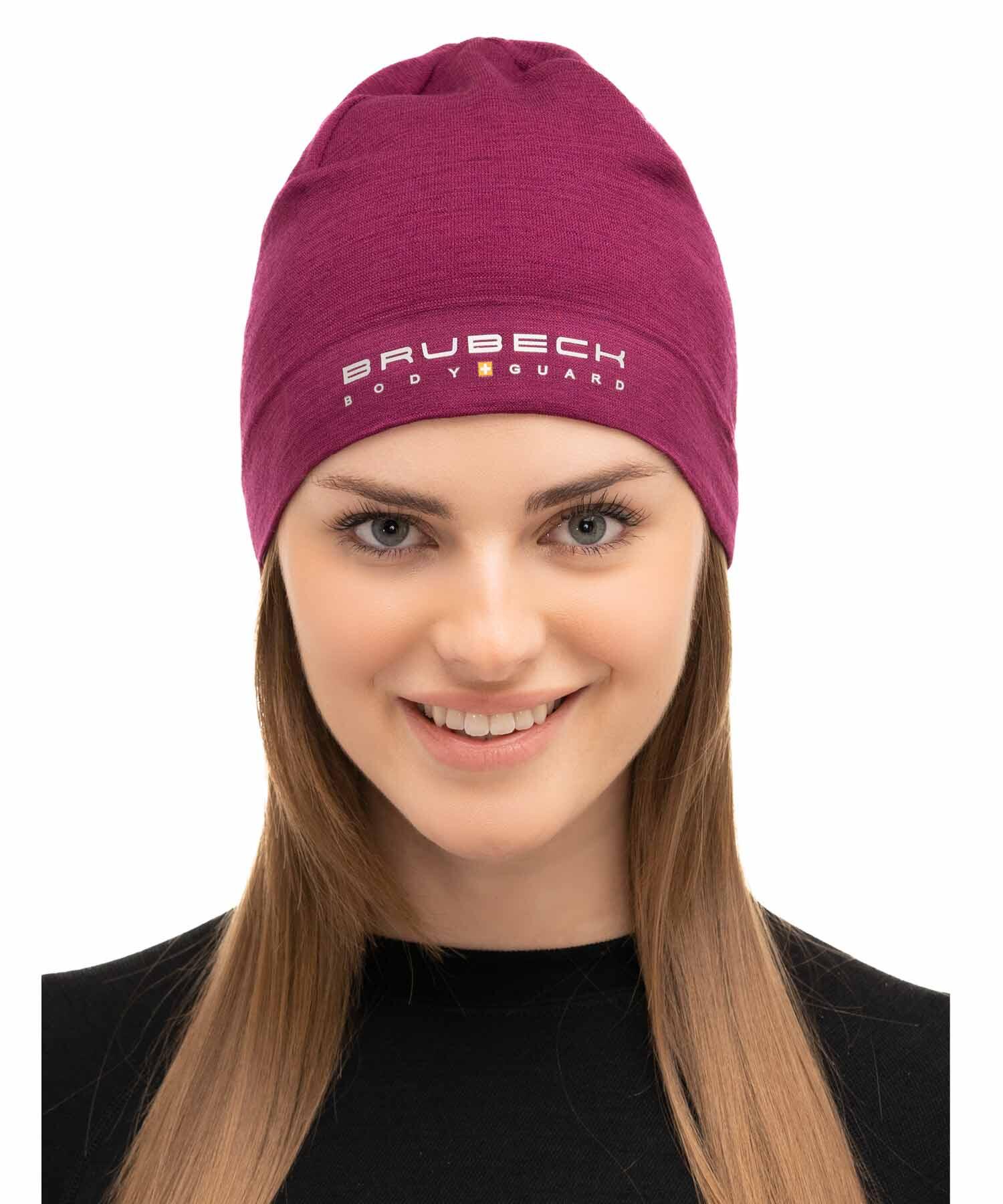 Czapka wełniana dwuwarstwowa unisex Brubeck EXTREME WOOL 2/4