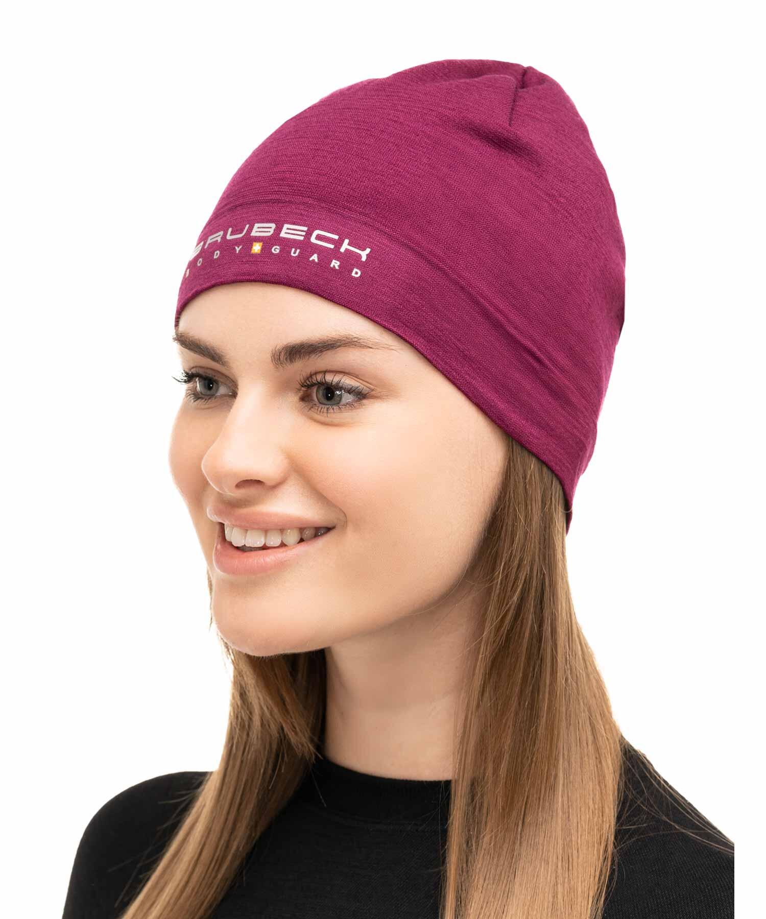 Czapka wełniana dwuwarstwowa unisex Brubeck EXTREME WOOL 3/4