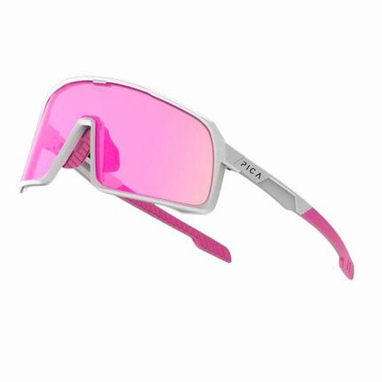 PICA OLOR Brille mit Rosa Photochromen Gläsern