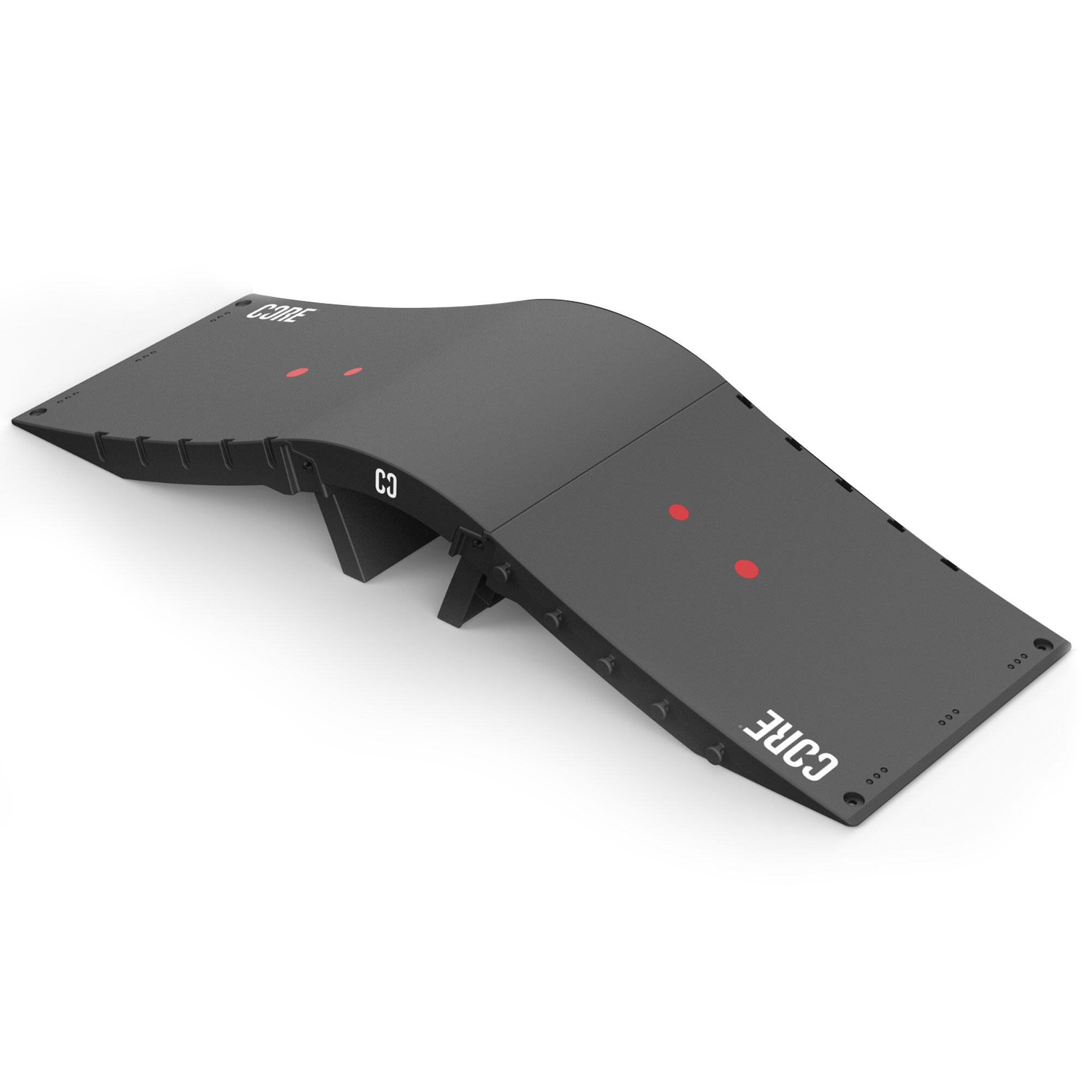 CORE CORE Skate Ramp - Mini Wave Ramp Set (2 Kickers & Bridge)