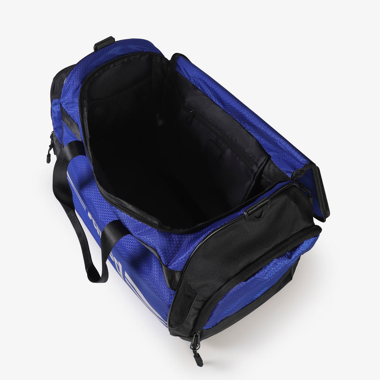 Sac de fitness synthétique bleu roi et argent pour homme et femme 4/4