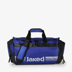 Sac de fitness synthétique noir et argent pour homme et femme