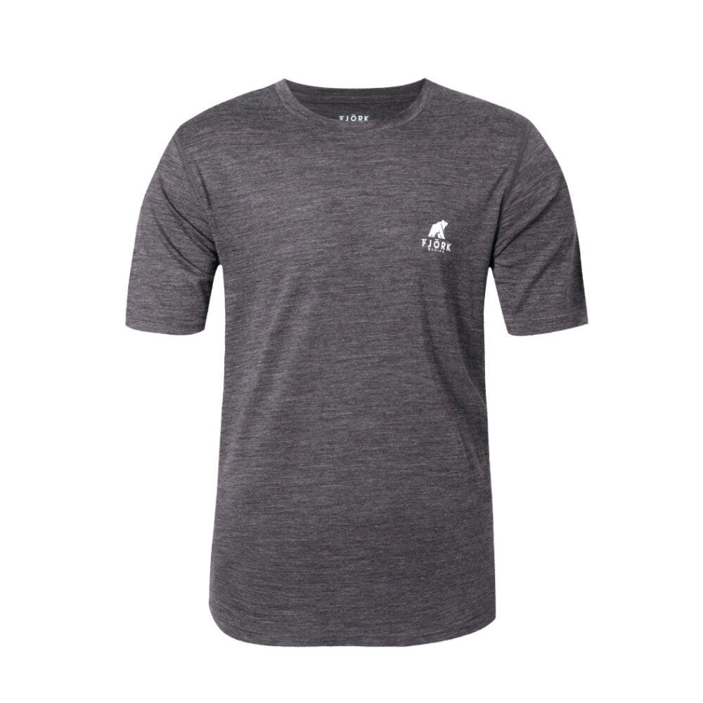 Wander-T-Shirt aus Merino 3/4