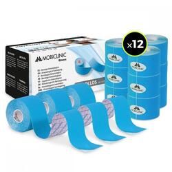 Kinesiotape Bandage kinésiologique (12 un.) Bleu bande kinesiologie