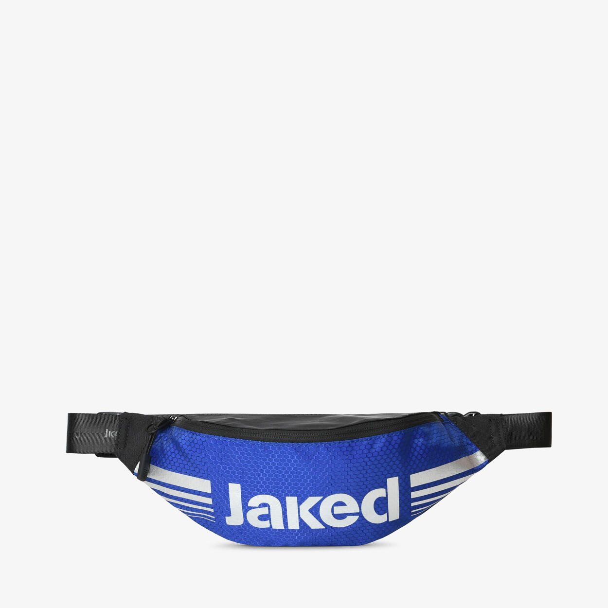 Jaked - Sac Banane Fitness Bleu Roi Et Argent Pour Homme Et Femme En Matière Synthétique - Sacoche Banane - Bleu|gris - Decathlon