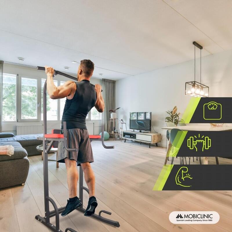 Estaçao de musculaçao com Pull-Up Barra firme Treino completo aço Máx. 100 kg