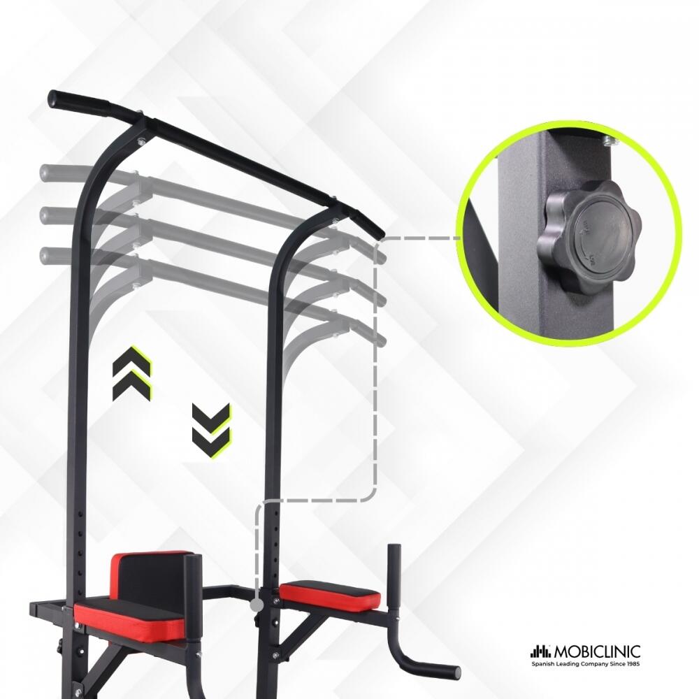 Power Tower Chaise romaine MultiFit Verstelbaar Multifunctionele Bestand 100 kg 4/8
