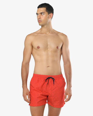 Zwarte synthetische zwemkleding voor heren