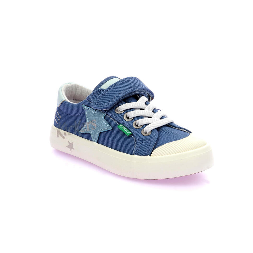 Tenisówki Kickers Model Kickgoldi Kolor Niebieski