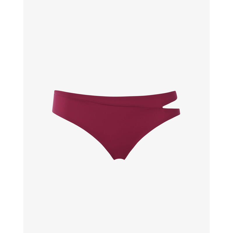 Slip de bain synthétique violet pour femme