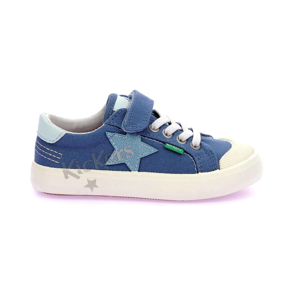 Tenisówki Kickers Model Kickgoldi Kolor Niebieski