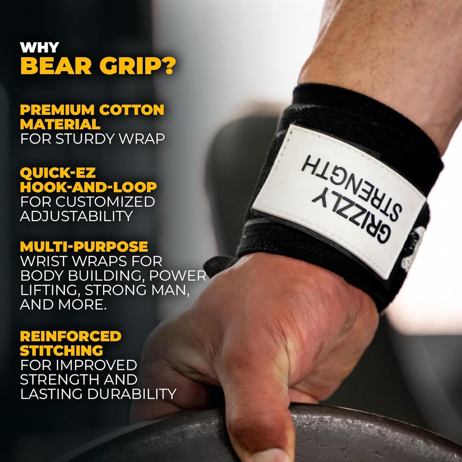 Wrist Wraps (Grizzly  Edition) 3/5