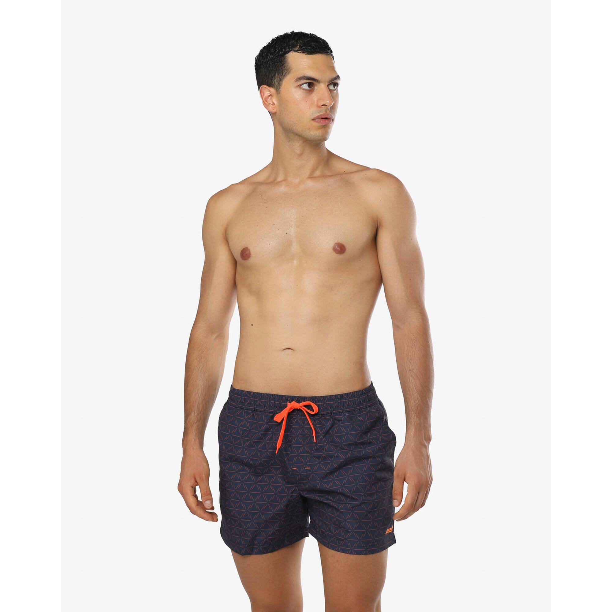Jaked - Maillot De Bain Synthétique Bleu Marine Pour Homme - Boardshort - Bleu - 40 M - Decathlon