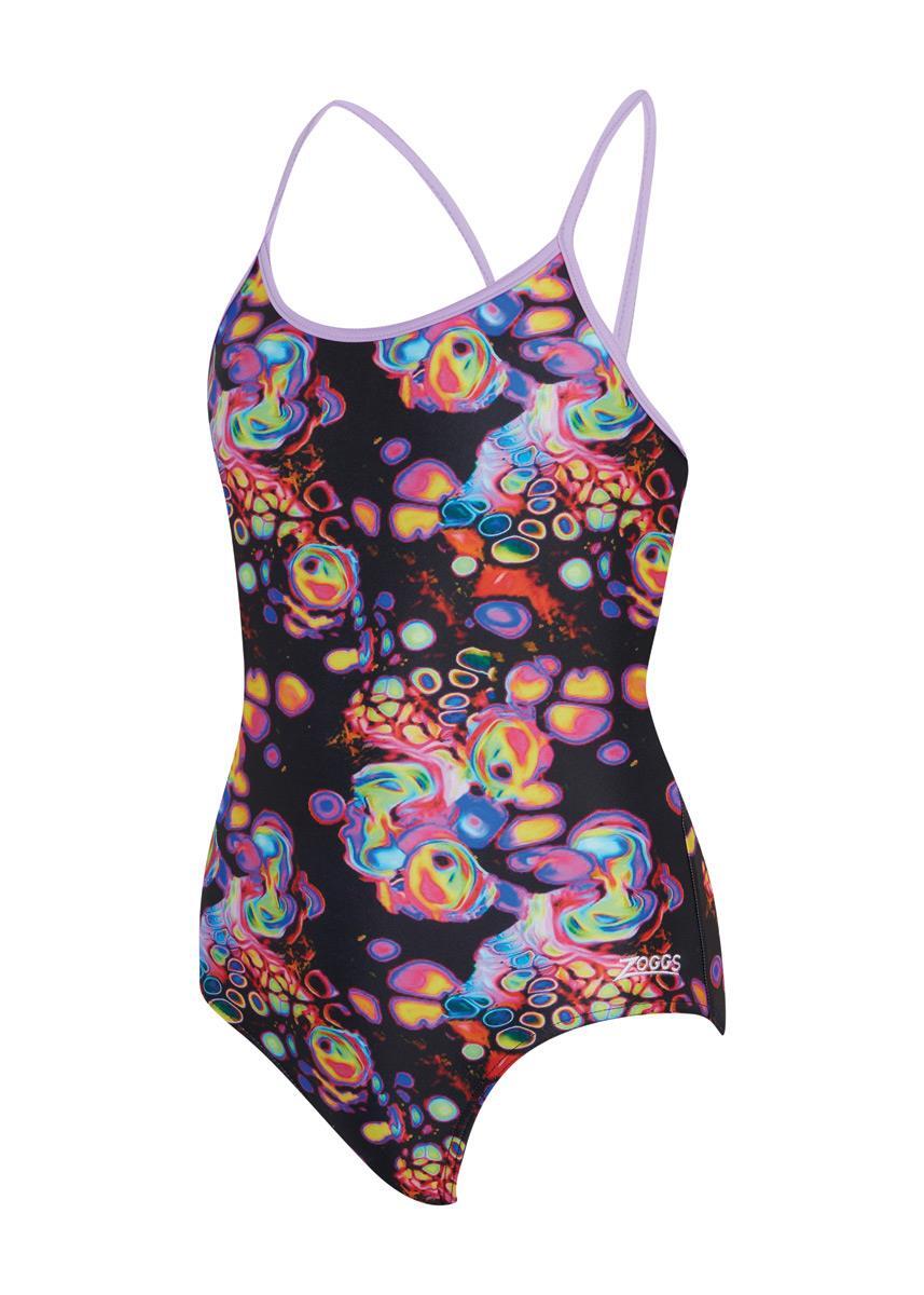 Costume da bagno Zoggs Tentacool Sprintback bambina - Taglia UK 34 / EU 44 5/6
