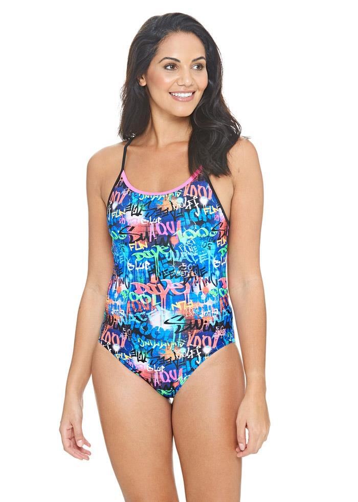 ZOGGS Zoggs Saber Starback Swimsuit
