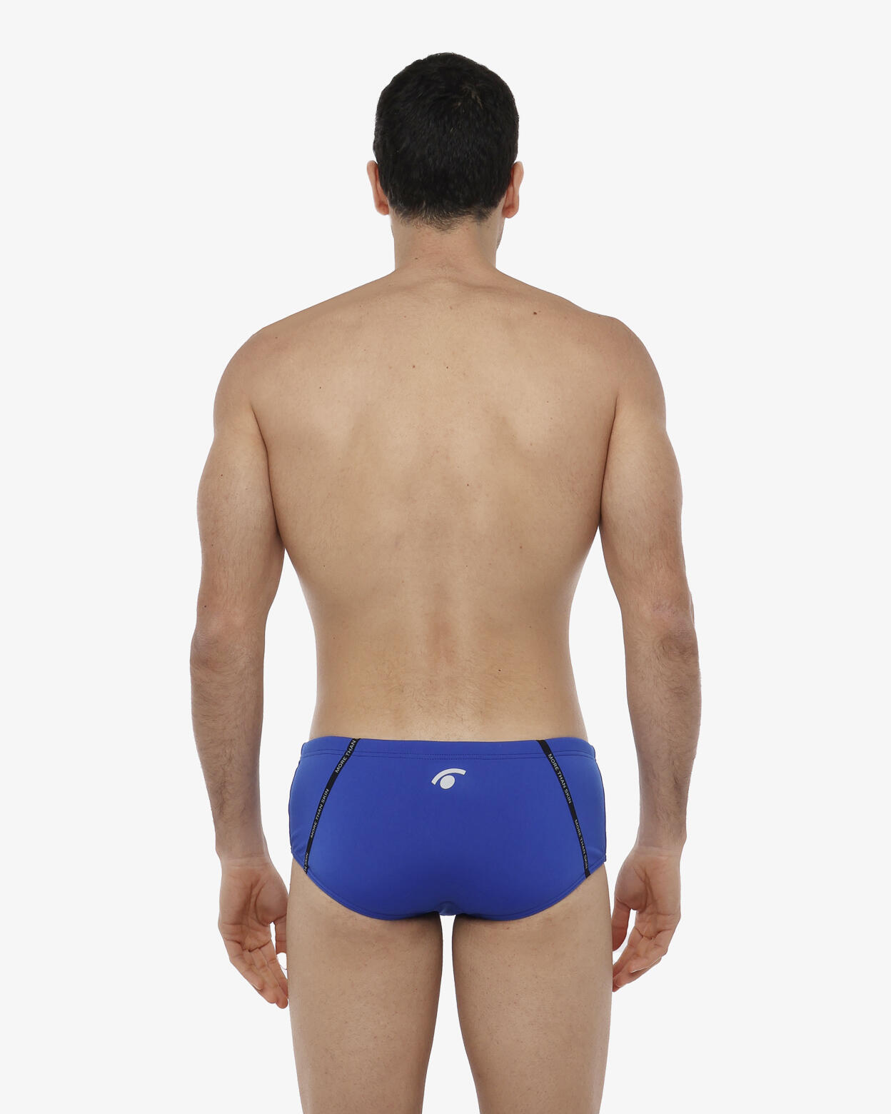 maillot de bain synthétique bleu pour homme 2/5