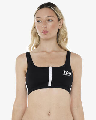 Papaya-badpak voor dames in synthetisch materiaal om te zwemmen