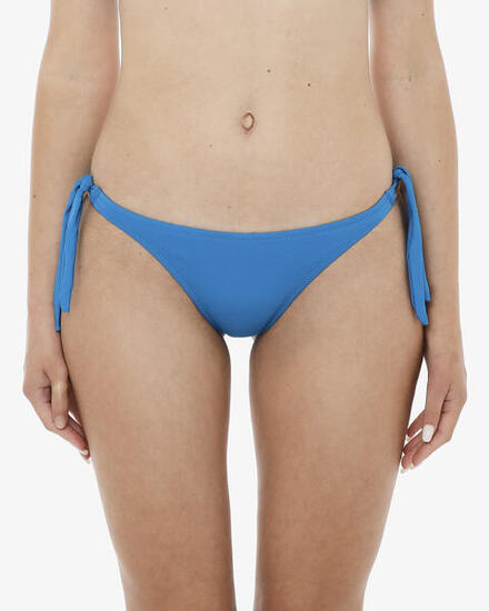 Bas de maillot de bain femme turquoise en matière synthétique pour la natation