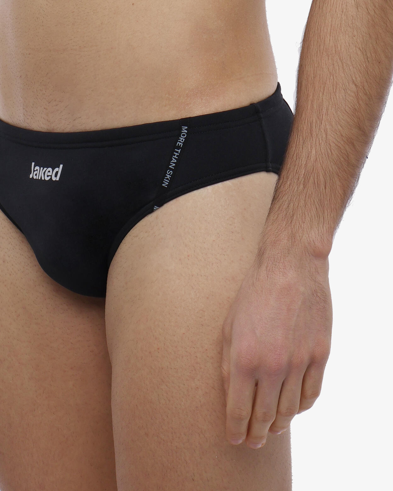 Traje de baño sintético negro para hombre 3/5