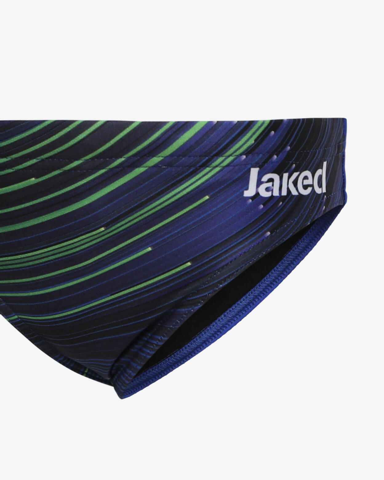 Maillot sintético azul para niños 3/4