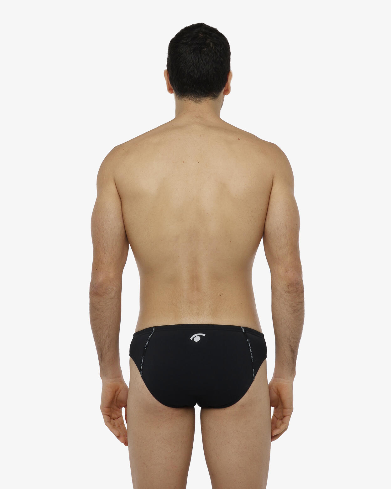Traje de baño sintético negro para hombre 2/5