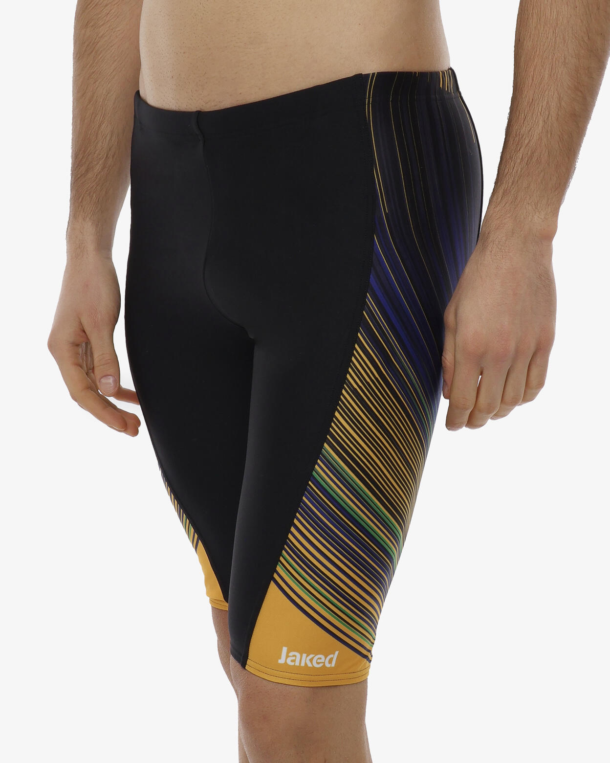 Traje de baño sintético negro para hombre 3/5