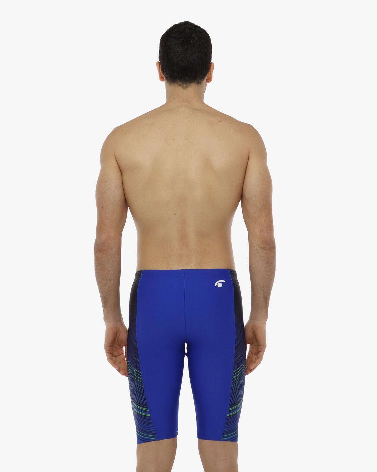costume  blu da uomo in mat. sintetico da nuoto 2/5
