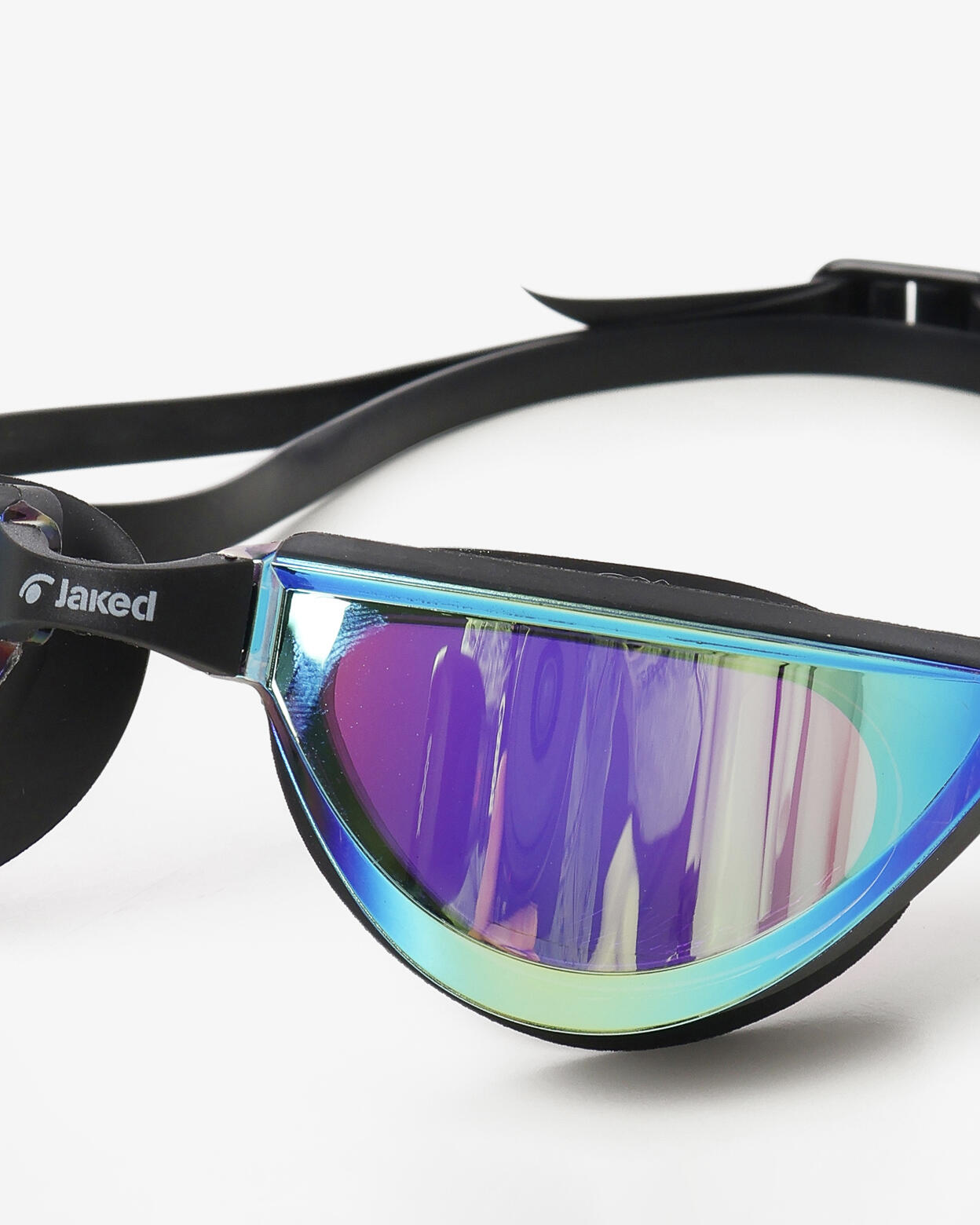 Lunettes de natation dorées pour hommes et femmes en matière synthétique 3/4