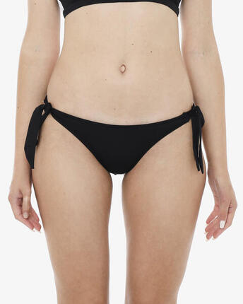 Slip de bain femme papaye en matière synthétique pour la natation