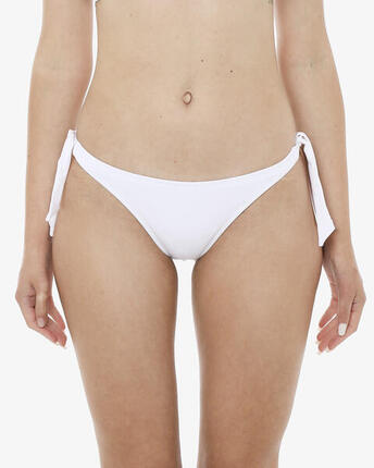 Slip de bain femme papaye en matière synthétique pour la natation