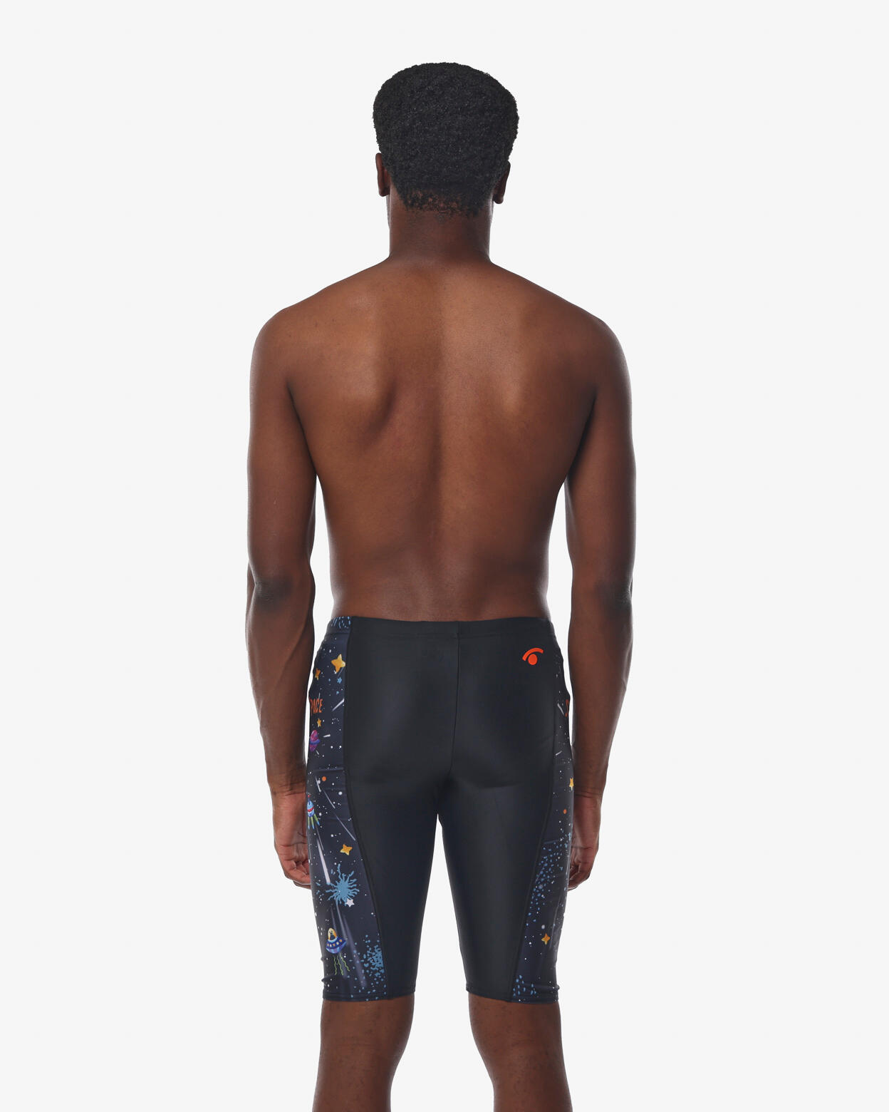 costume  nero da uomo in mat. sintetico da nuoto 2/5