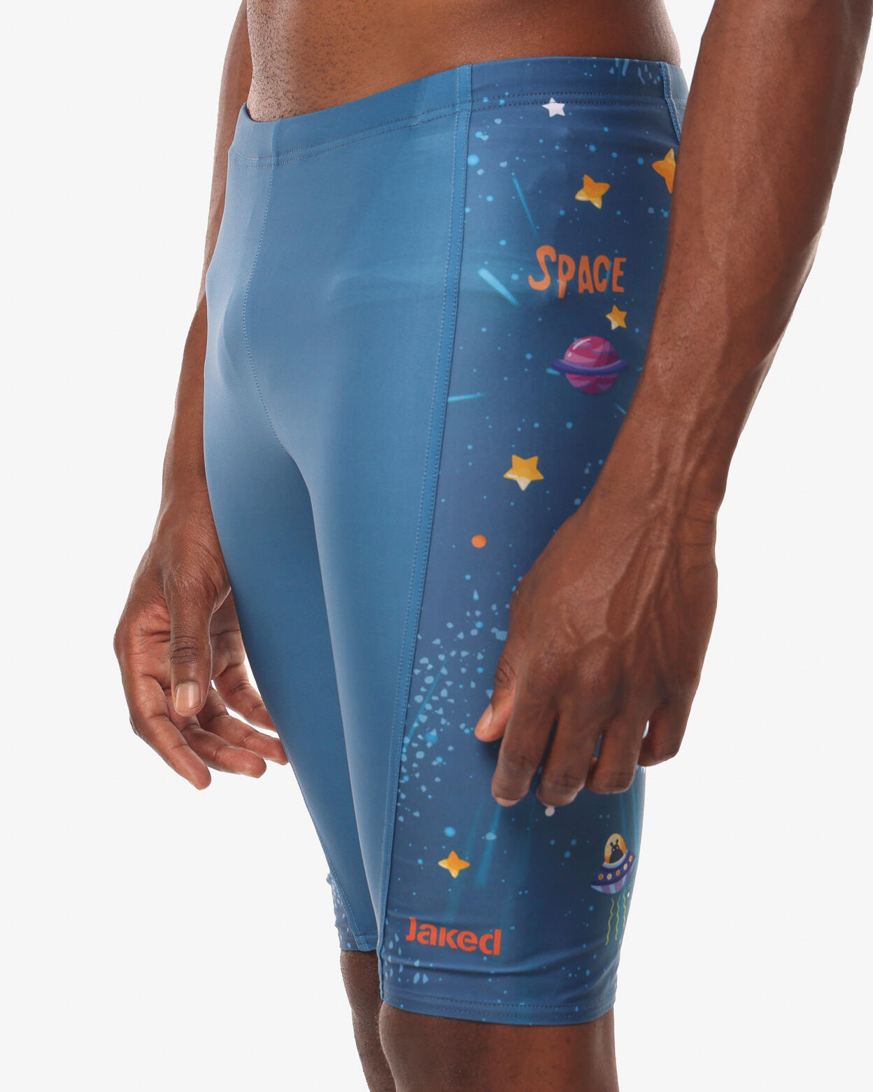 costume  blu da uomo in mat. sintetico da nuoto 3/5